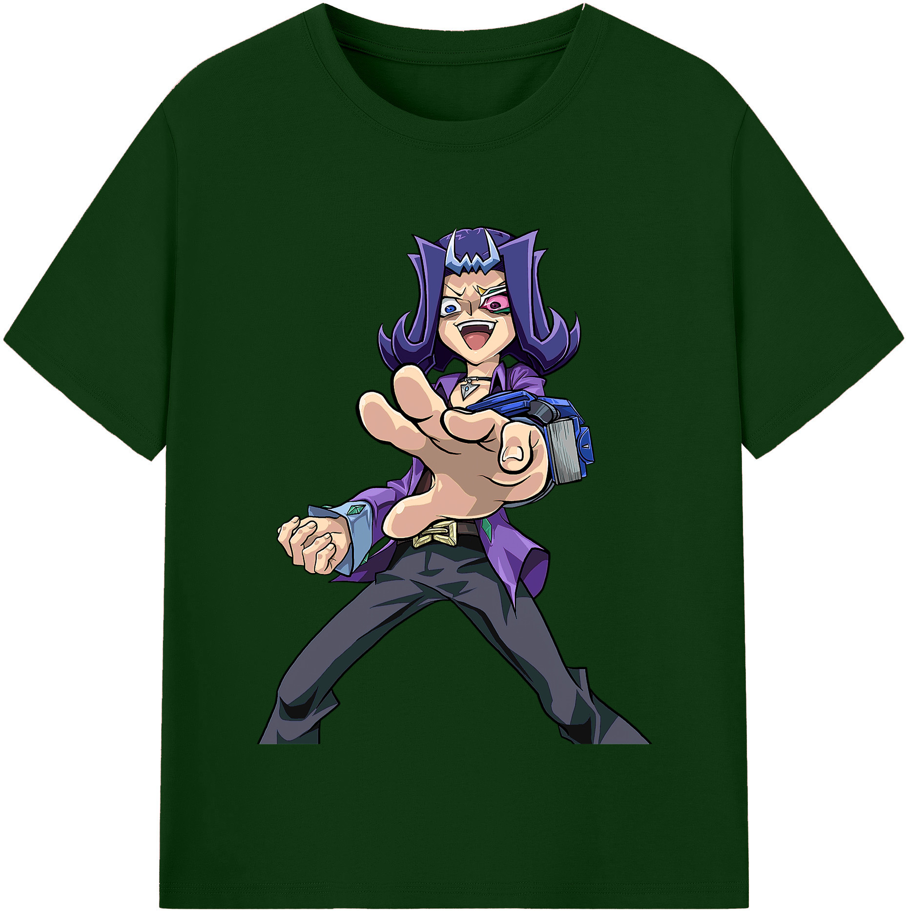 （画像用） 遊☆戯☆王 Yu-Gi-Oh! 綿100％半袖Tシャツ（フロントプリント）